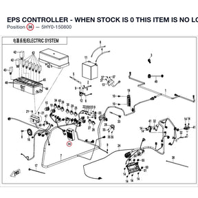 EPS CONTROLLER - WHEN STOCK IS 0 THIS ITEM IS NO LONGER AVAILABLE product image