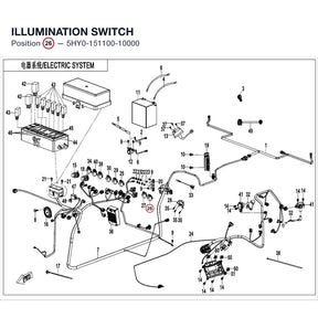 ILLUMINATION SWITCH product image