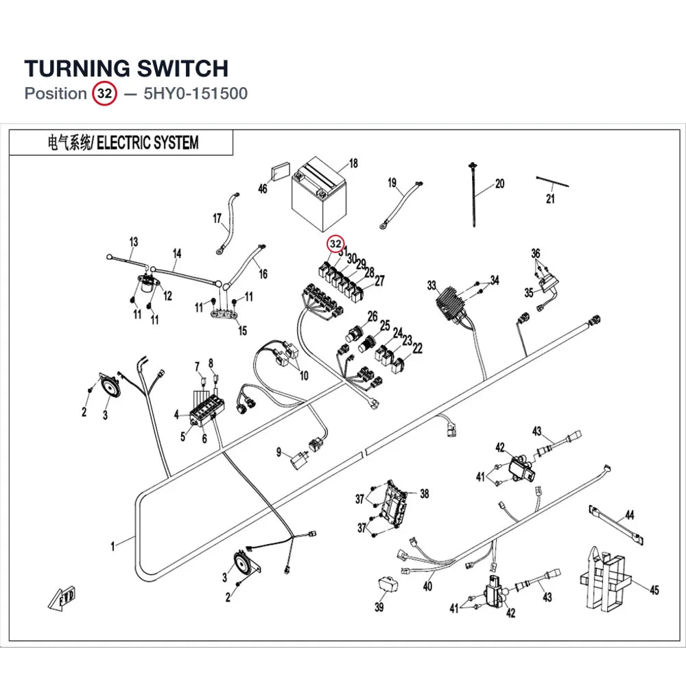 TURNING SWITCH product image