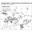 HAZARD SWITCH - WHEN STOCK IS 0 THIS ITEM IS NO LONGER AVAILABLE product image