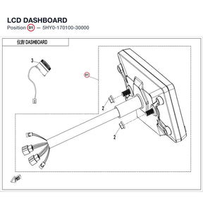 LCD DASHBOARD product image