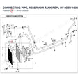 CONNECTING PIPE, RESERVOIR TANK REPL BY 9DSV-180003-6K00 product image