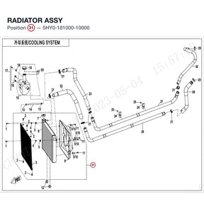 RADIATOR ASSY product image