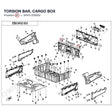 TORSION BAR, CARGO BOX product image