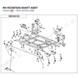 RH ROTATION SHAFT ASSY product image