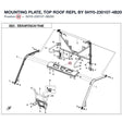 MOUNTING PLATE, TOP ROOF REPL BY 5HY0-230107-4B200 product image