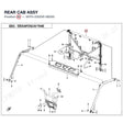 REAR CAB ASSY product image