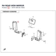 RH REAR VIEW MIRROR product image