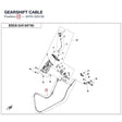 GEARSHIFT CABLE product image