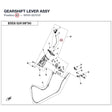 GEARSHIFT LEVER ASSY product image