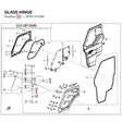 GLASS HINGE product image