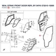SEAL STRAP, FRONT DOOR REPL BY 5HY0-372010-10000 product image