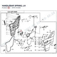 HANDLEBAR SPRING, LH product image