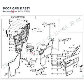 DOOR CABLE ASSY product image