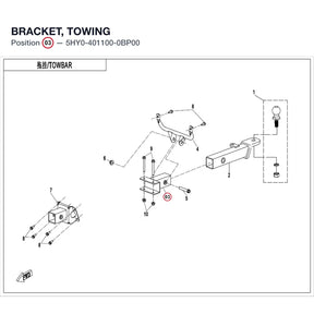 BRACKET, TOWING product image