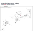 REINFORCEMENT SEAT, TOWING product image