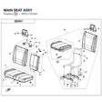 MAIN SEAT ASSY product image
