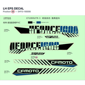 LH EPS DECAL product image