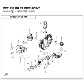 CVT AIR INLET PIPE JOINT product image