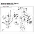 EXHAUST MANIFOLD BRACKET product image