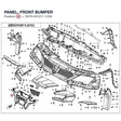 PANEL, FRONT BUMPER product image
