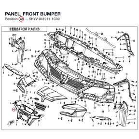 PANEL, FRONT BUMPER product image