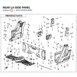 REAR LH SIDE PANEL product image