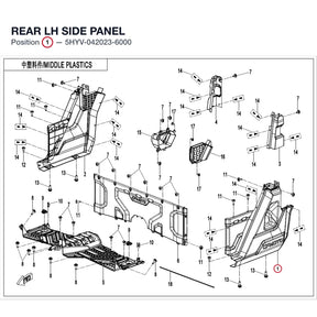 REAR LH SIDE PANEL product image