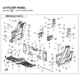 LH FILTER PANEL product image