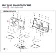 SEAT REAR SOUNDPROOF MAT product image