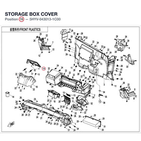 STORAGE BOX COVER product image