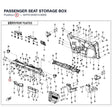 PASSENGER SEAT STORAGE BOX product image