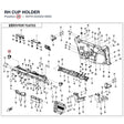 RH CUP HOLDER product image