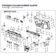 STEERING COLUMN RUBBER SLEEVE product image