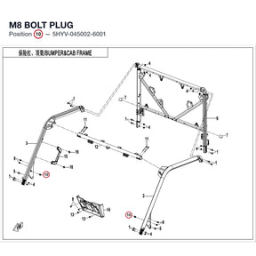M8 BOLT PLUG product image
