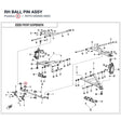 RH BALL PIN ASSY product image