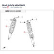 REAR SHOCK ABSORBER product image