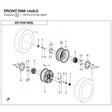 FRONT RIM product image