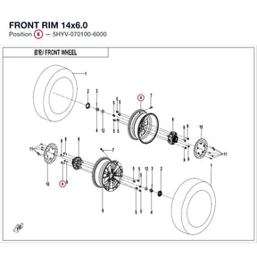 FRONT RIM product image