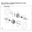 DECO COVER, ALUMINUM RIM product image