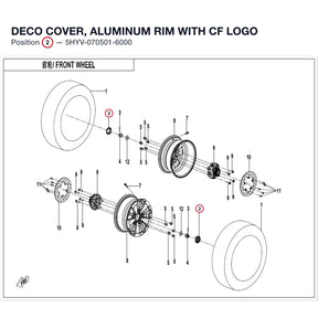 DECO COVER, ALUMINUM RIM product image