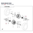 REAR BRAKE DISC product image