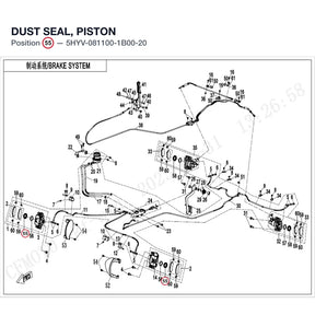 DUST SEAL, PISTON product image