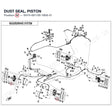 DUST SEAL, PISTON product image