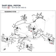 DUST SEAL, PISTON product image