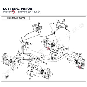 DUST SEAL, PISTON product image
