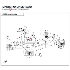 MASTER CYLINDER ASSY product image