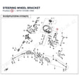 STEERING WHEEL BRACKET product image