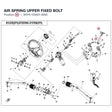 AIR SPRING UPPER FIXED BOLT product image