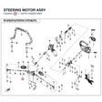 STEERING MOTOR ASSY product image
